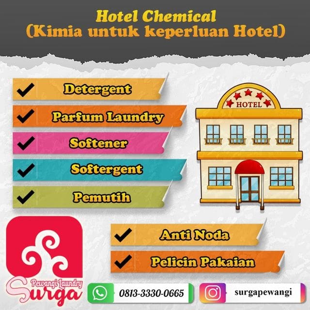 KIMIA ROOM SERVICE HOTEL 1 - bahan kimia kebersihan