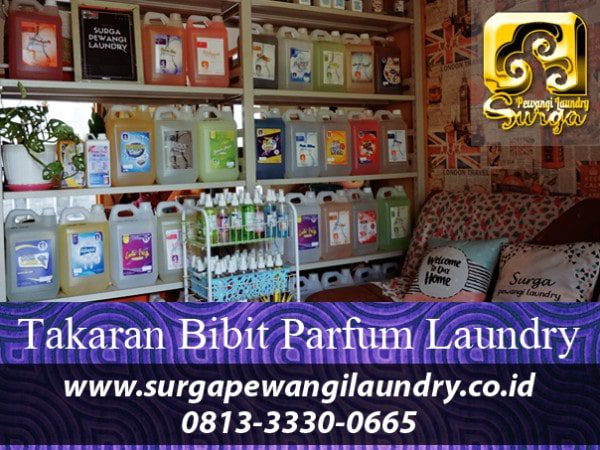 Membuat Bibit Parfum Laundry