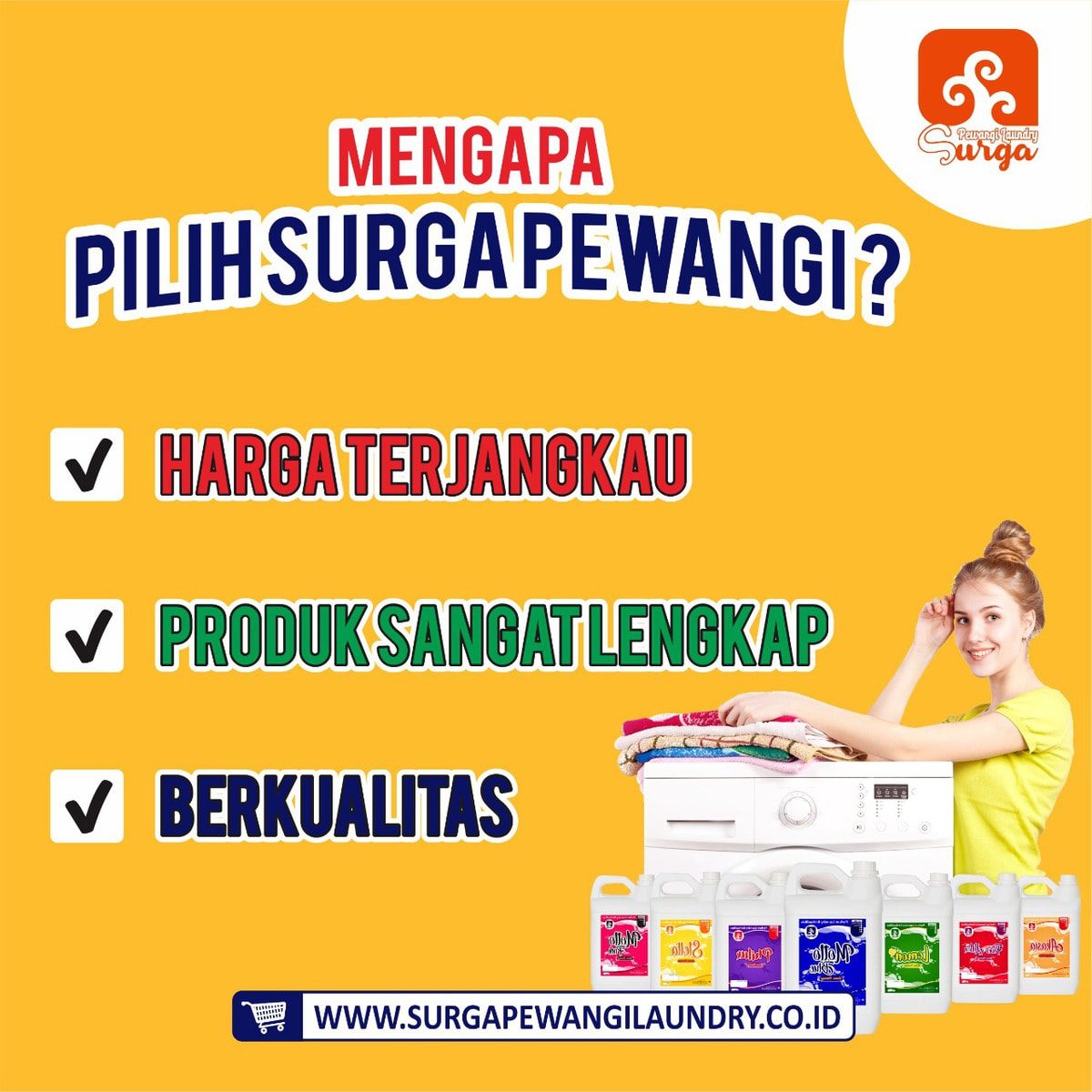 surga pewangi laundry jogja