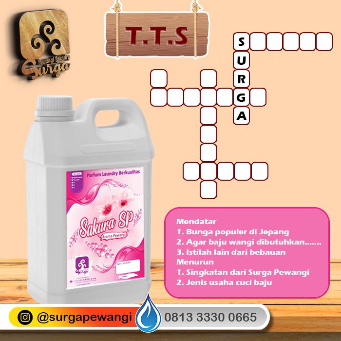 BEST SALLER! Parfum Laundry Sakura SP Surga Pewangi Parfum Laundry Aroma Sakura Surga Pewangi 4 - BEST SALLER! Parfum Laundry Sakura SP Surga Pewangi